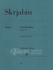 Zwölf Etüden op. 8